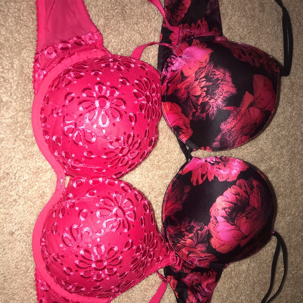 Set of 6 Victoria’s Secret Bras 34DD